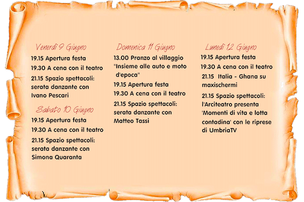 Edizione 2005 de il villaggio del teatro